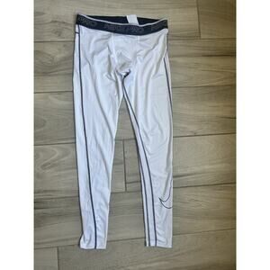 Men’s Nike Pro Full-Length Dri-FIT Training Tights White Size L DD1913-100